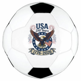 Balón De Fútbol Patriotic American Eagle 250 Years 1776-2026
