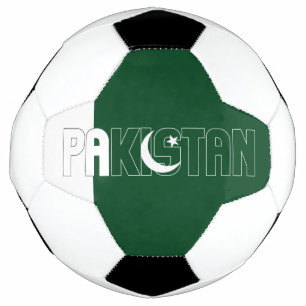 Balón De Fútbol Patriótico adorable de la bandera de Pakistán