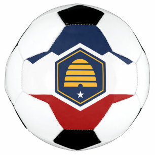 Balón de Fútbol Patriótico con Bandera del Estado