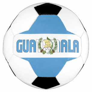 Balón De Fútbol Patriótico de la Bandera de Guatemala 