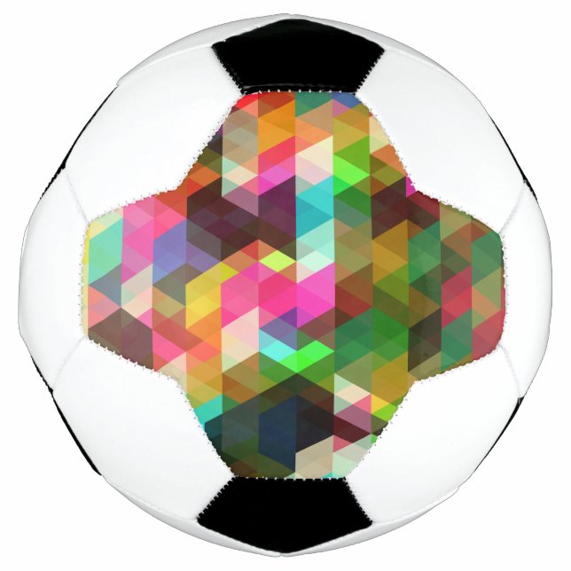 Balón De Fútbol Patrón abstracto (Anverso)