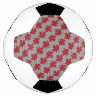 Balón De Fútbol Patrón de hoja de arce