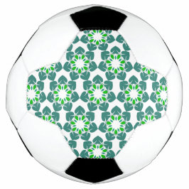 Balón De Fútbol Patrón De Hojas, Patrón De Hojas, Hojas Verdes