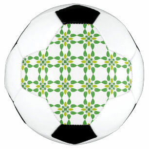 Balón De Fútbol Patrón de hojas, patrón de hojas, hojas verdes