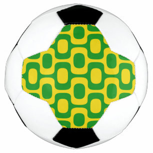 Balón De Fútbol Patrón de la acera de Ipanema, Patrón de playa, Br