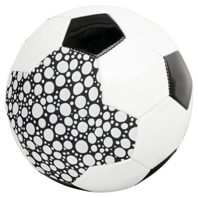 Balón De Fútbol Patrón de punto (Tres cuartos)
