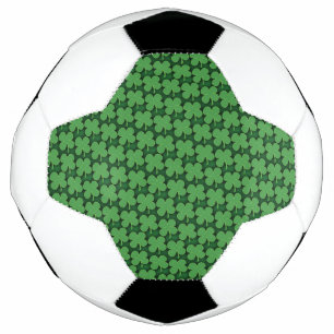 Balón De Fútbol Patrón de Shamrock