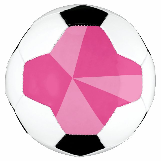 Balón De Fútbol Patrón geométrico de triángulos (Anverso)