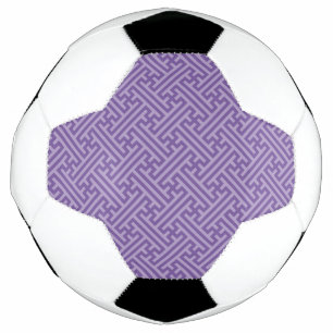 Balón De Fútbol Patrón Sayagata, japonés, púrpura y rosa