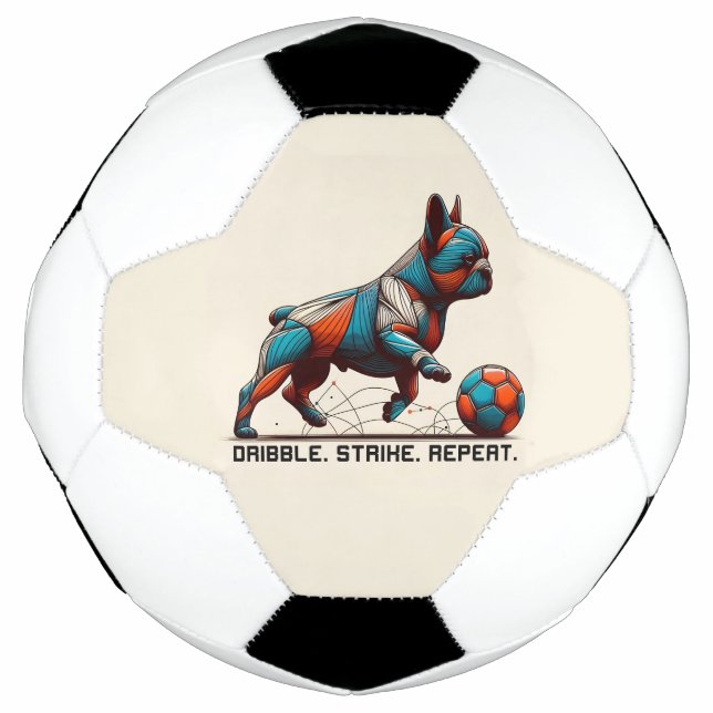 Balón De Fútbol Perder. Huelga. Repite. (Anverso)