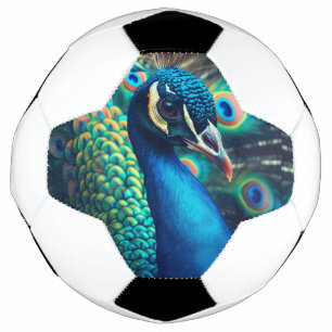 Balón De Fútbol Perfil de Peacock