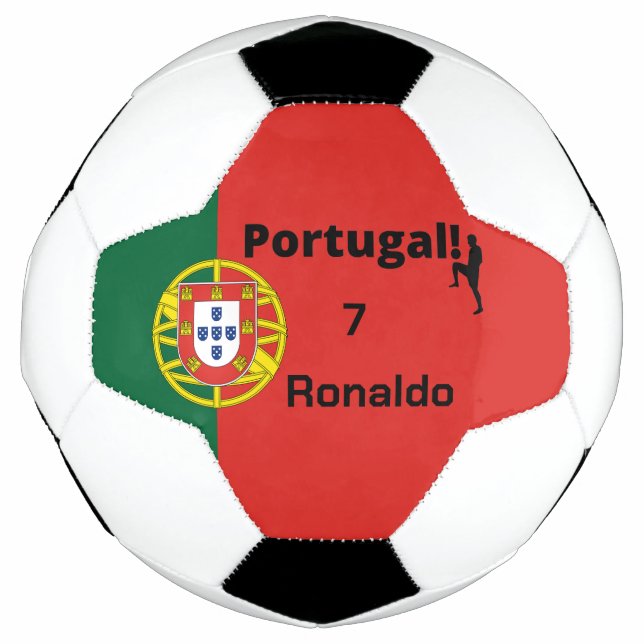 Balón De Fútbol Personalizable de fútbol de Portugal (Anverso)