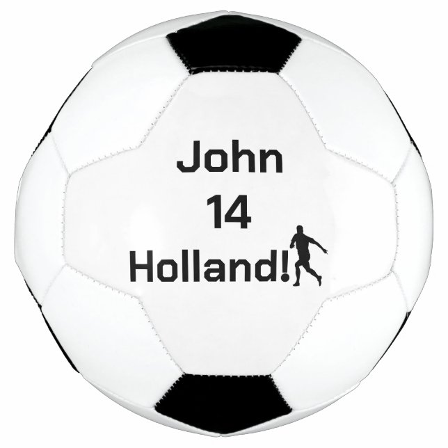 Balón De Fútbol Personalizable holandés de fútbol (Anverso)