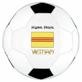Balón De Fútbol Personalización de la bandera sudvietnamita de Vie