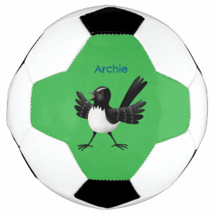 Balón De Fútbol Personalizado australiano Willie Wagtail personali