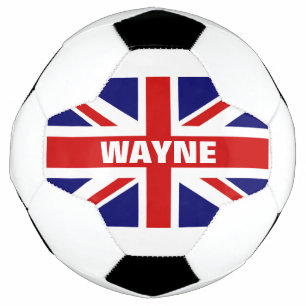 Balón de fútbol personalizado con bandera de la Un