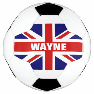 Balón de fútbol personalizado con bandera de la Un