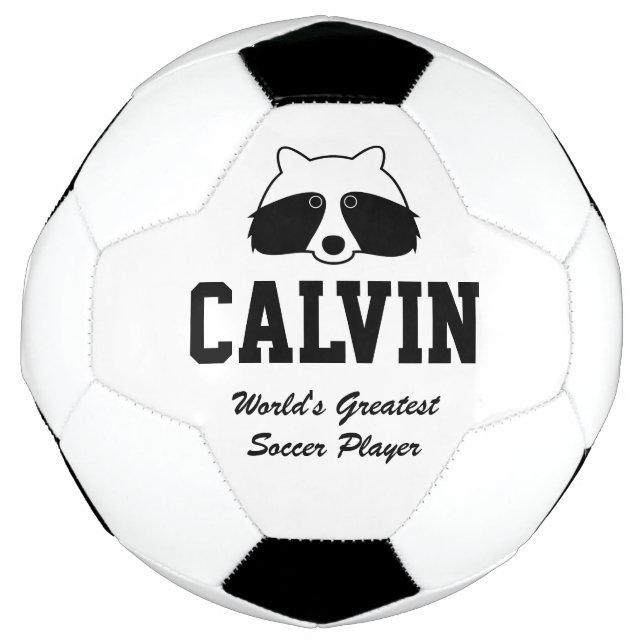 Balón de fútbol personalizado con dibujo animado d (Anverso)
