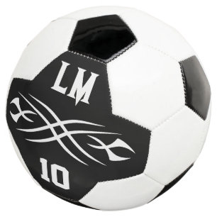 Balón de fútbol personalizado con diseño de tatuaj