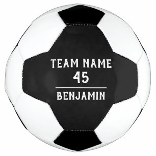 Balón de Fútbol Personalizado con Nombre y Número 