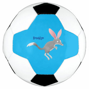 Balón De Fútbol Personalizado de bilby australiano feliz