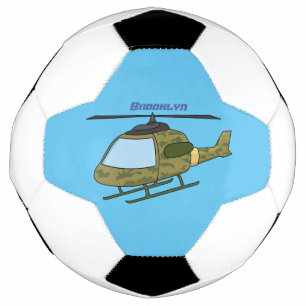 Balón De Fútbol Personalizado de helicópteros de camoflage del ejé