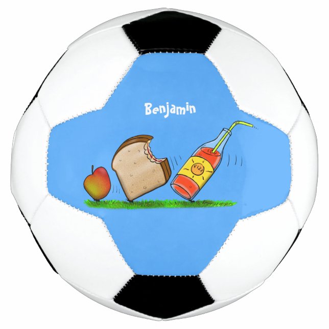 Balón De Fútbol Personalizado de hormigas divertidas (Anverso)