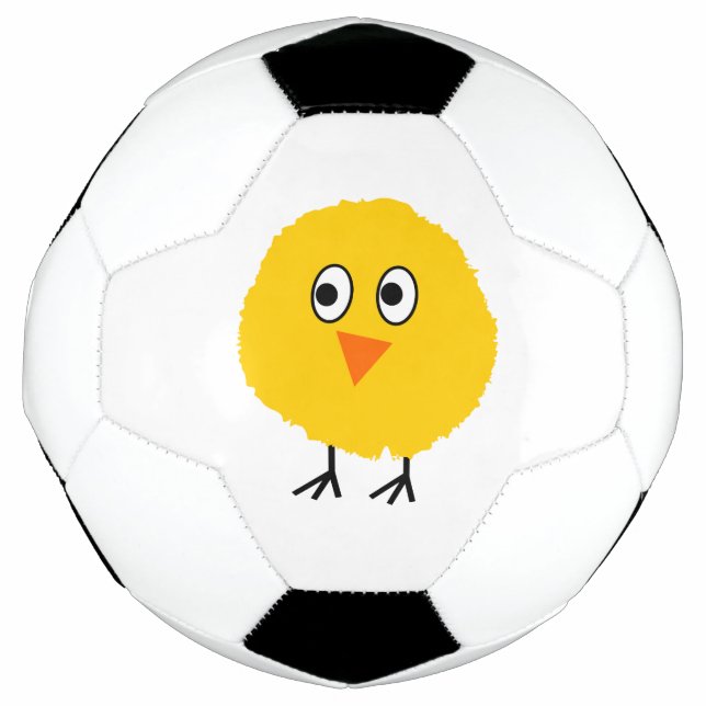 Balón De Fútbol Personalizado de pollo lindo (Anverso)