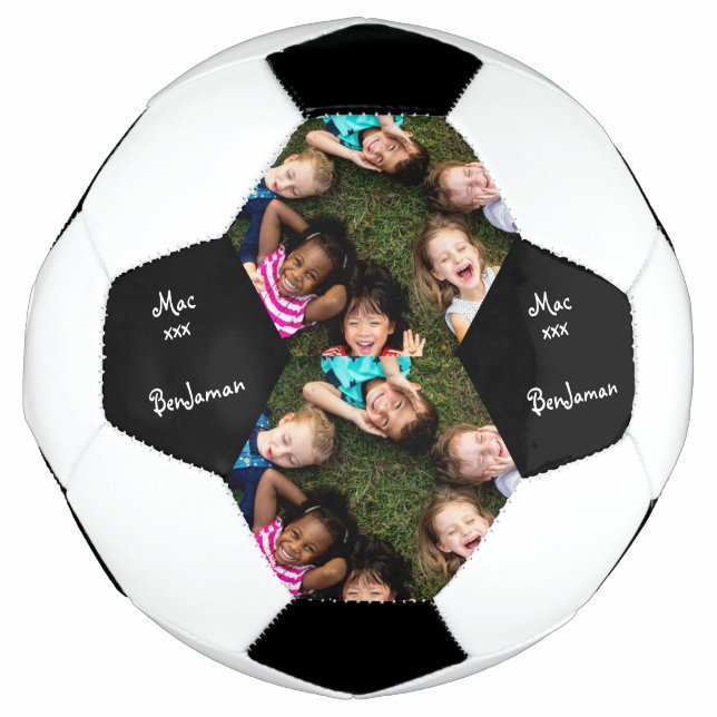 Balón de fútbol personalizado firmado y con imagen (Anverso)