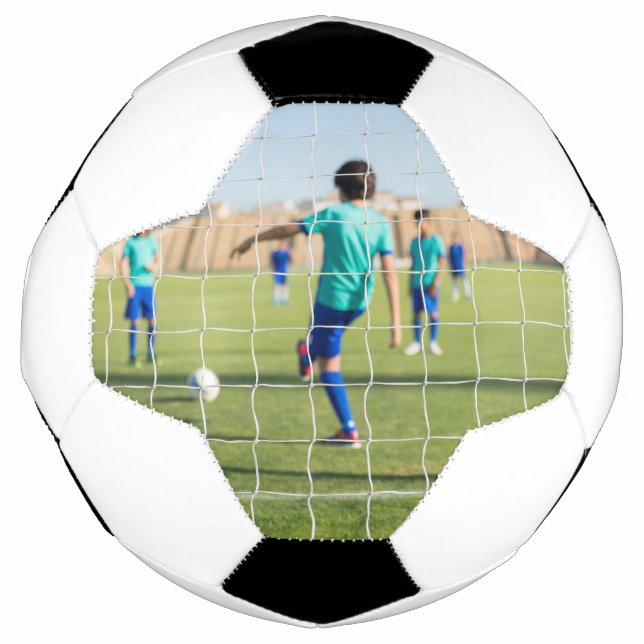 Balón De Fútbol Personalizado fotográfico de equipo personalizado (Anverso)