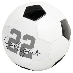 Balón De Fútbol Personalizado Jersey/Player Name Soccer Ball