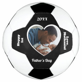Balón de fútbol personalizado para el primer día d