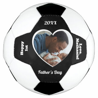Balón de fútbol personalizado para el primer día d