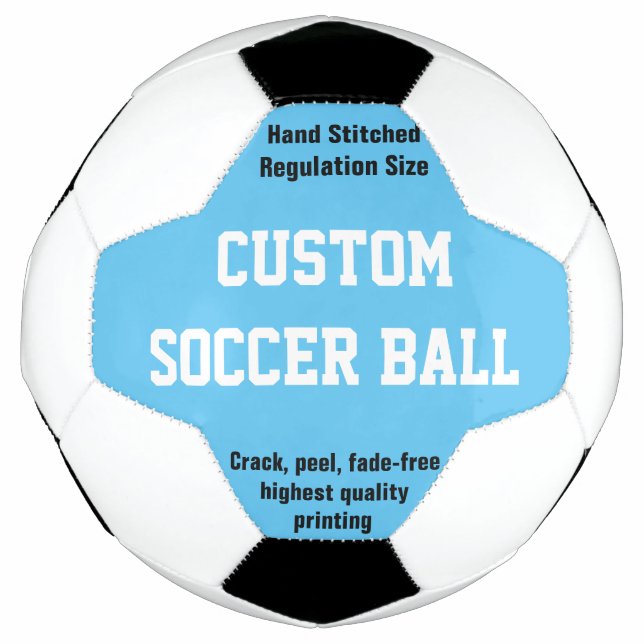 Balón De Fútbol Personalizado Printed Soccer Ball para personaliza (Anverso)