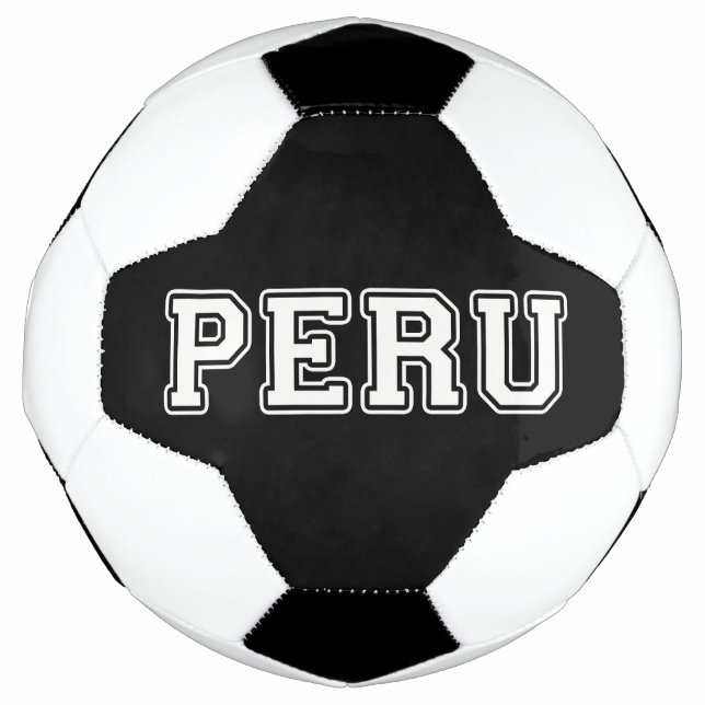 Balón De Fútbol Perú (Anverso)