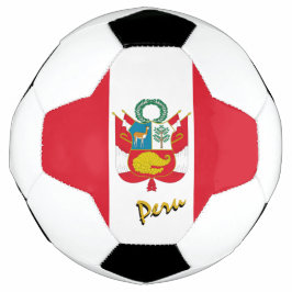 Balón De Fútbol Perú: Fútbol y Bandera Peruana / Deporte