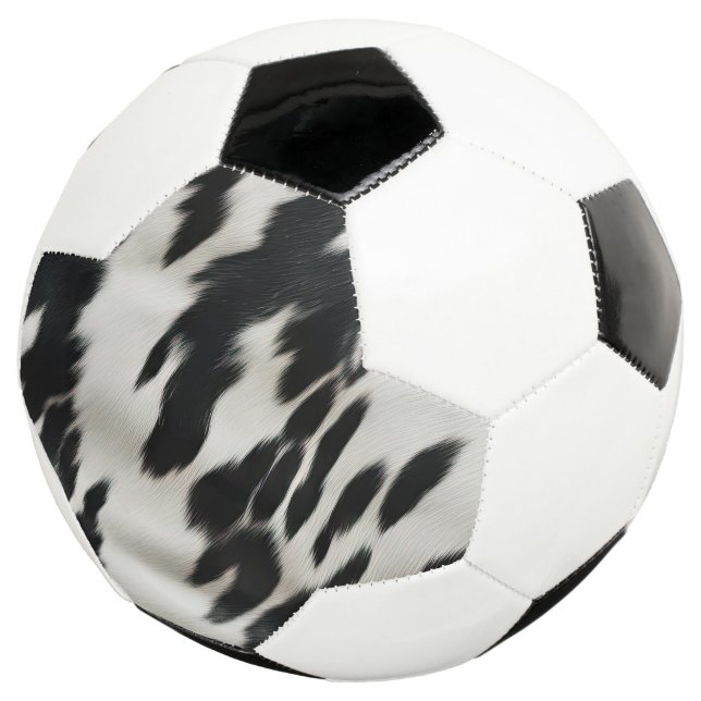 Balón De Fútbol Piel de vaca de granja occidental (Tres cuartos)