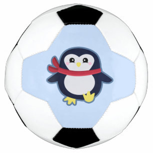 Balón De Fútbol Pingüino de Kawaii
