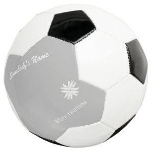 Balón De Fútbol Plantilla de cinta blanca de cebo por Kenneth Yonc