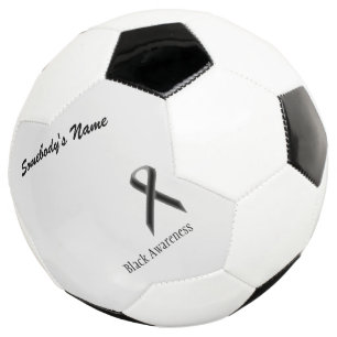 Balón De Fútbol Plantilla de cinta negra estándar de Kenneth Yonci