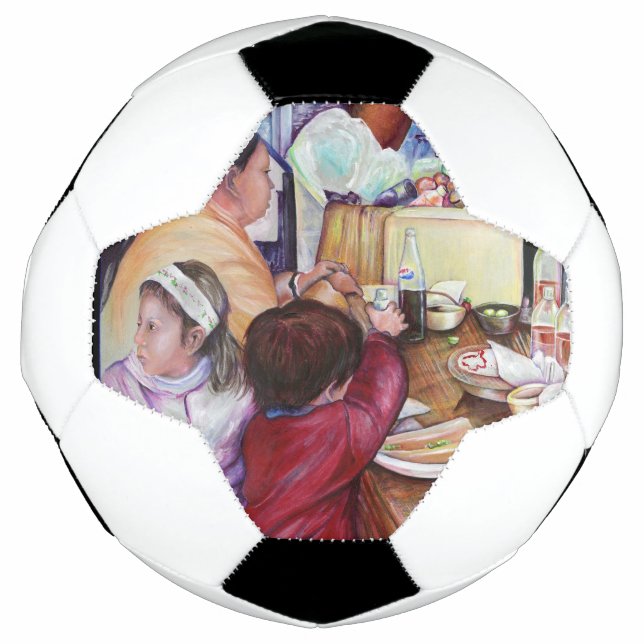 Balón De Fútbol Plegable Picnic, México (Anverso)