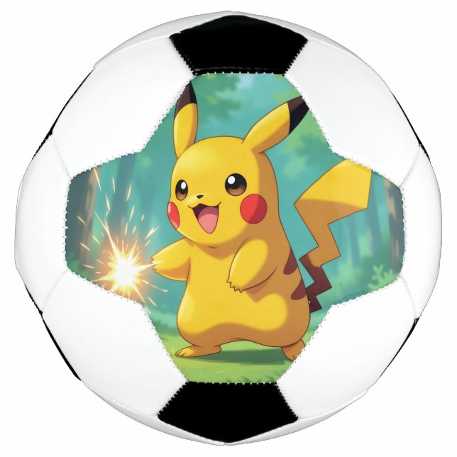 Balón De Fútbol Pokémon und seine Treue Freunde Leinwanddruck (Anverso)