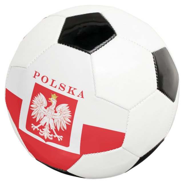 Balón De Fútbol Polska Eagle Red Shield (Tres cuartos)