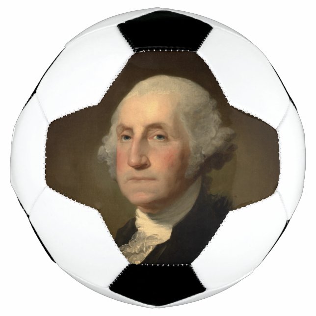 Balón De Fútbol Presidente estadounidense George Washington, Stuar (Anverso)