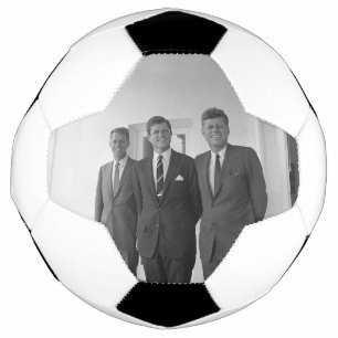 Balón De Fútbol Presidente John Kennedy y Brothers American Camelo