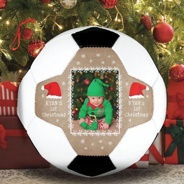 Balón De Fútbol Primera foto de Sombrero de Nieve de Navidad para  (Subido por el creador)