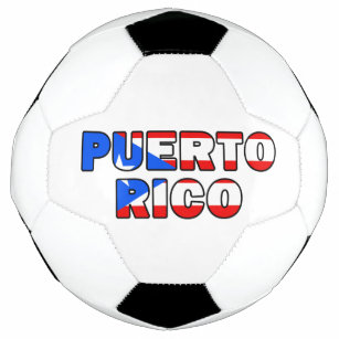Balón De Fútbol Puerto Rico