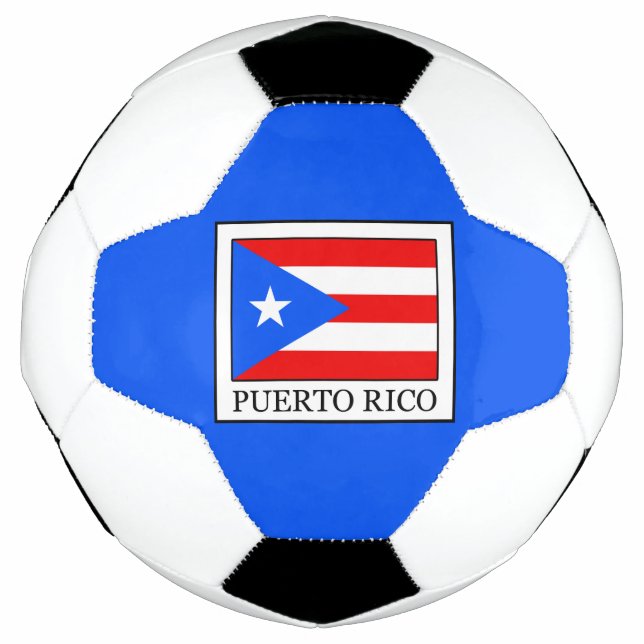 Balón De Fútbol Puerto Rico (Anverso)