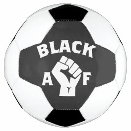 Balón De Fútbol Puño de protesta de Black AF