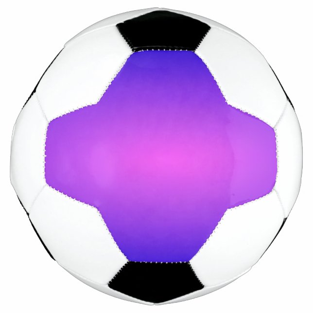 Balón De Fútbol Púrpura (Anverso)